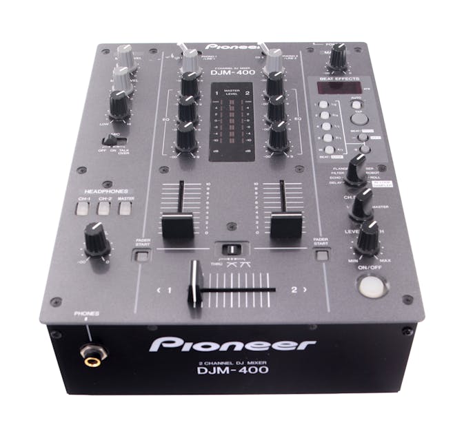 Second Hand Pioneer DJM400 2 Channel DJ Mixer - Andertons Music Co.